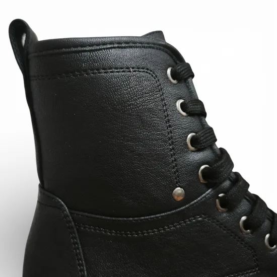 Botín Mujer Renata Negro Plataforma Bonny Franco - Imagen 8