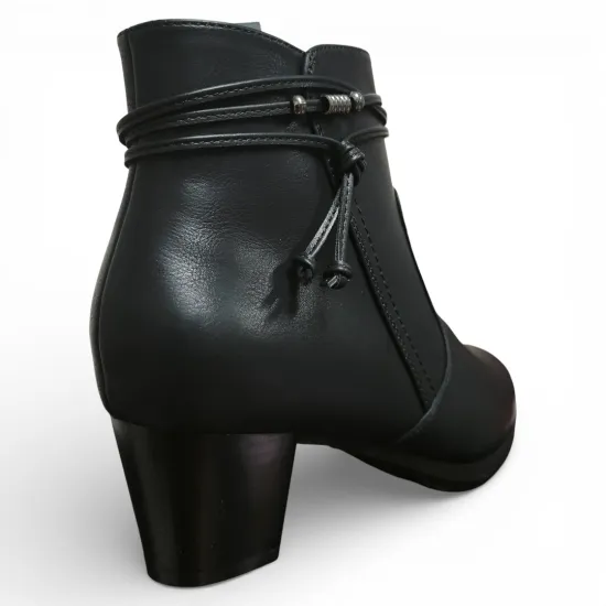 Botín Mujer Valeria Negro Bonny Franco - Imagen 6