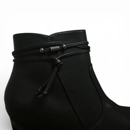 Botín Mujer Valeria Negro Bonny Franco - Imagen 8