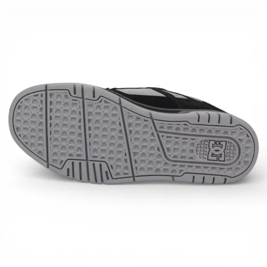 Zapatilla Hombre Stag Black/Grey Lime DC - Imagen 5