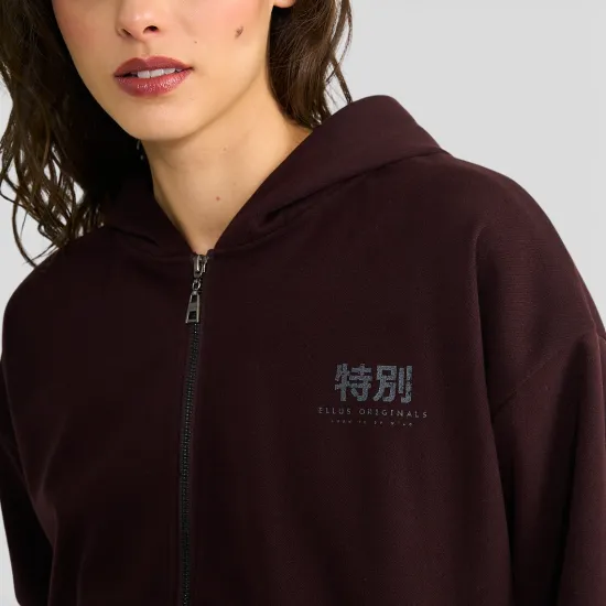 Polerón Mujer Young Lovers Loose Fit Morado Ellus - Imagen 4