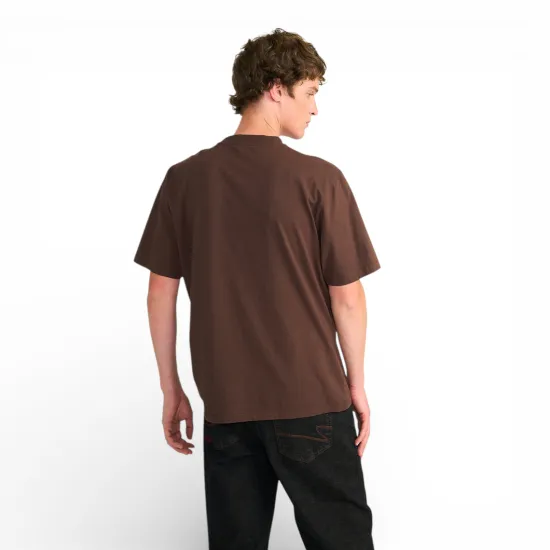 Polera Hombre Logo Central Alas Café Ellus - Imagen 3