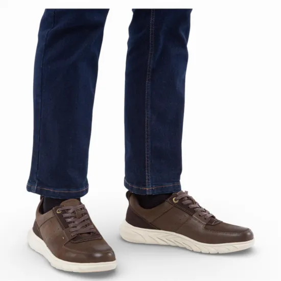 Zapato Hombre Urbano Mumbai Chocolate Guante - Imagen 2