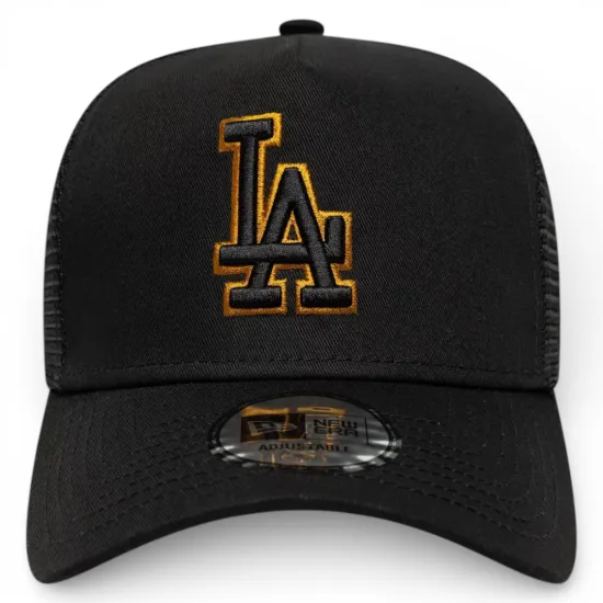 Jockey New Era LA Dodgers Negro 9Forty OSFM - Imagen 2