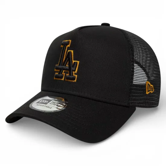 Jockey New Era LA Dodgers Negro 9Forty OSFM - Imagen 3