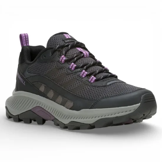 Zapatilla Trekking Mujer Speed Strike 2 Negro Merrell - Imagen 2