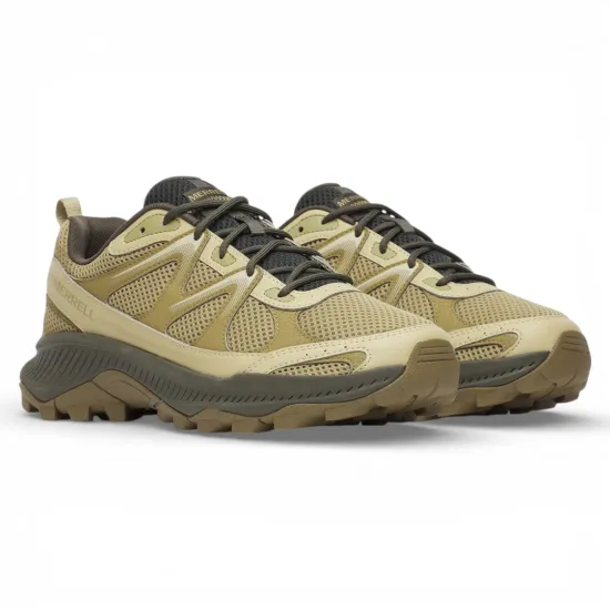 Zapatilla Trekking Hombre Tempo Exp Beige Merrell - Imagen 3