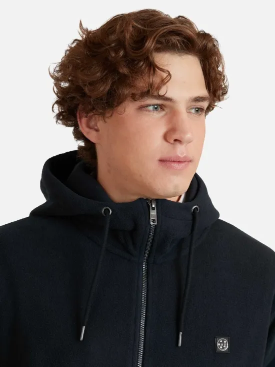 Poleron Escolar Micropolar Peak Azul Maui - Imagen 3