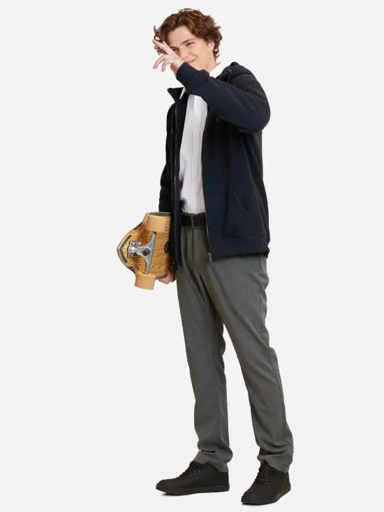 Poleron Escolar Micropolar Peak Azul Maui - Imagen 4