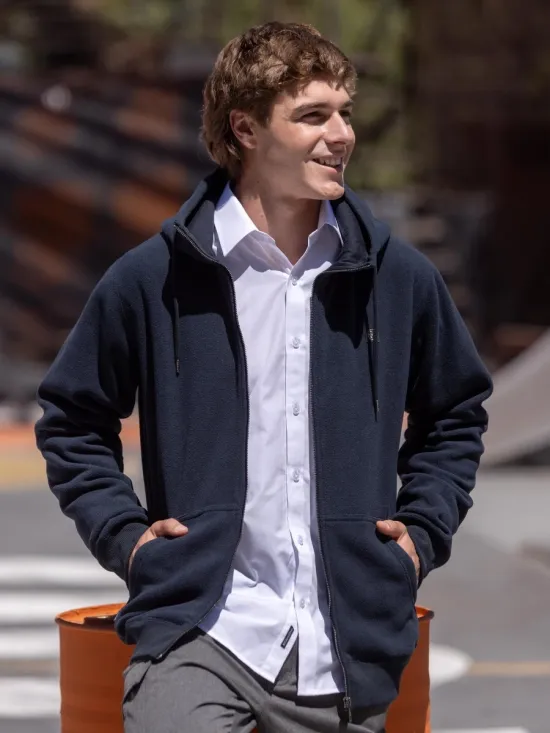 Poleron Escolar Micropolar Peak Azul Maui - Imagen 5