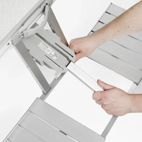 Mesa De Aluminio Plegable Dyne 4 Personas Camping Doite - Imagen 4