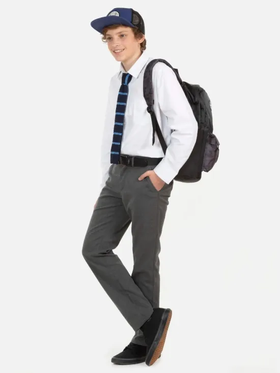 Camisa Juvenil Escolar Opal Blanco Maui - Imagen 4