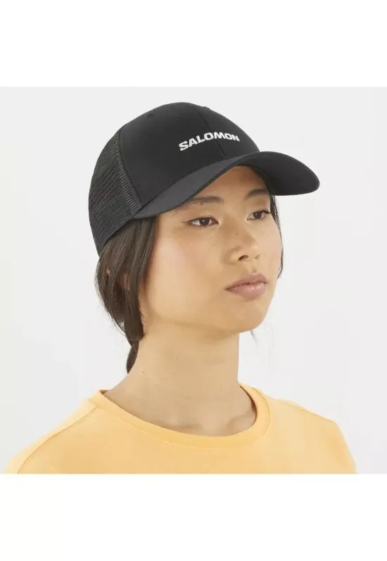 Jockey Cap Trucker Deep Black Salomon - Imagen 2