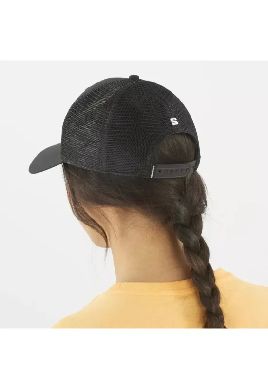 Jockey Cap Trucker Deep Black Salomon - Imagen 3