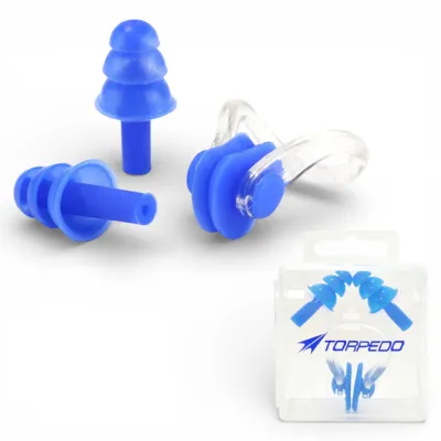 Set Tapón de Oído y Clip Nasal Splash Torpedo