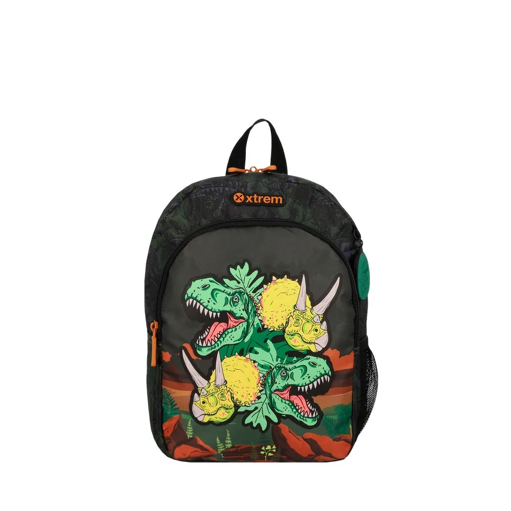 Mochila Escolar Kinder Dino Xtrem