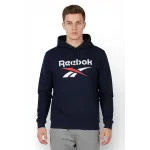 Polerón Hoodie Hombre Azul Marino Reebok