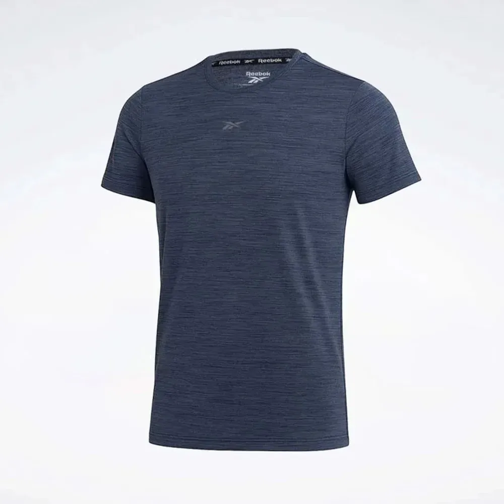 Polera Training Hombre Id Train Azul Reebok