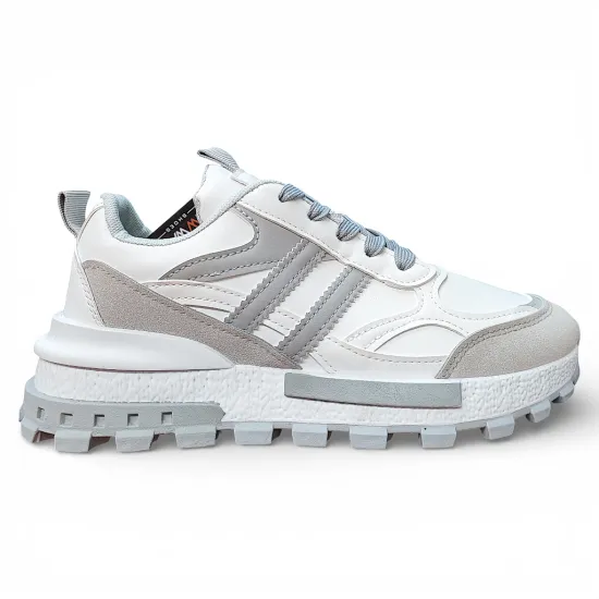 Zapatilla Urbana Mujer Camila Chunky Blanco New Walk