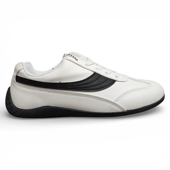Zapatilla Urbana Mujer White Comfort Flex New Walk