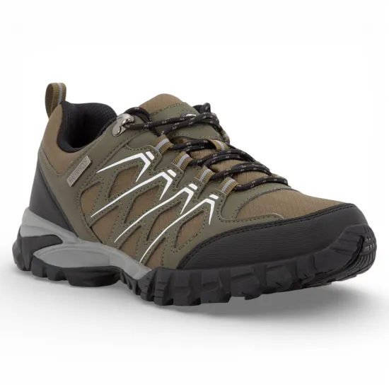 Zapato Hombre Villarrica Olivo Waterproof G-Grip Guante