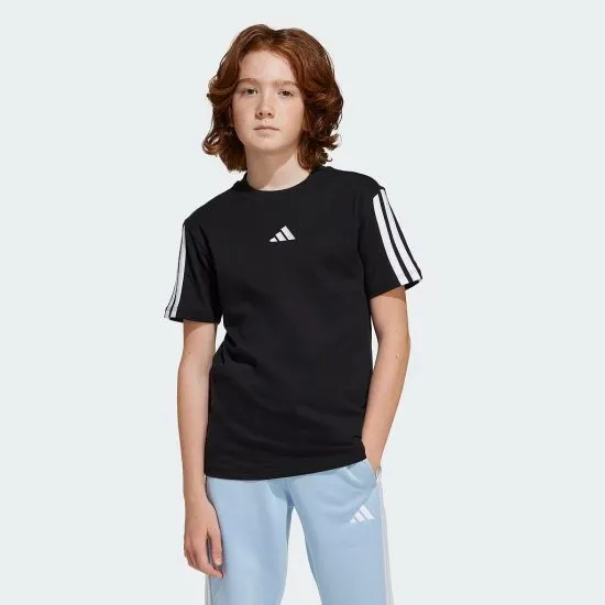 Polera Essentials Juvenil Negro Adidas