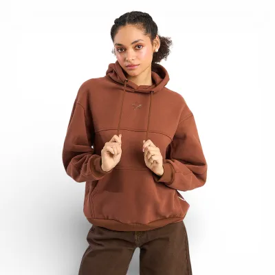 Polerón Mujer Hoodie Loose Fit Café Il Gioco