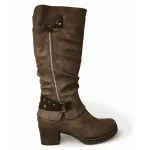 Bota Mujer Bruna Taupe Hebilla Bonny Franco
