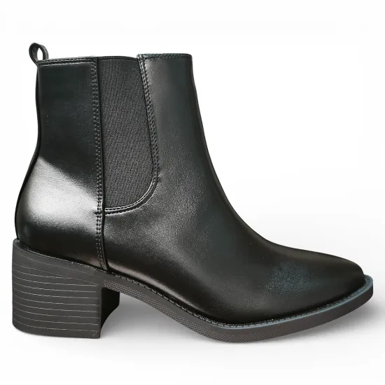 Botín Mujer Chelsea Noire Negro Bonny Franco