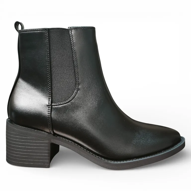 Botín Mujer Chelsea Noire Negro Bonny Franco