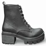 Botín Mujer Urban Chunky Noir Plataforma Bonny Franco
