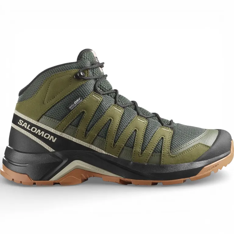 Zapatilla Trekking Hombre X Adventure Recon Mid GTX Verde Salomon
