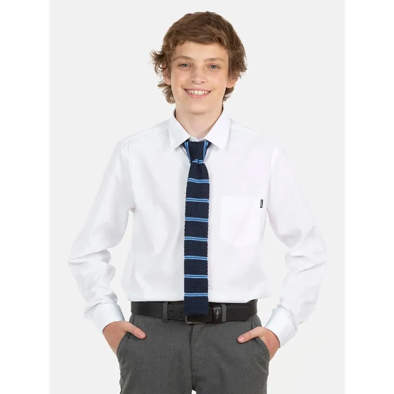 Camisa Juvenil Escolar Opal Blanco Maui