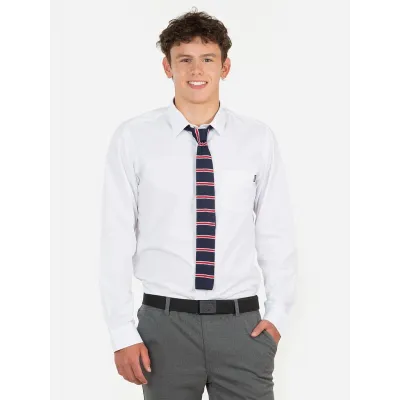 Camisa Juvenil Escolar Essential Blanco Maui