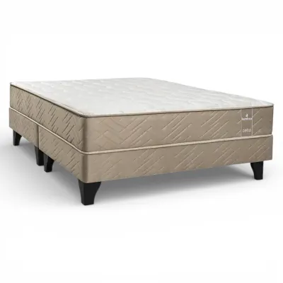 Cama Europea Bamboo 2 Plaza Base Dividida Celta