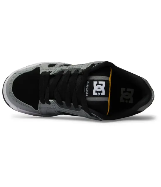 Zapatilla Hombre Stag Grey Yellow DC Shoes - Imagen 4