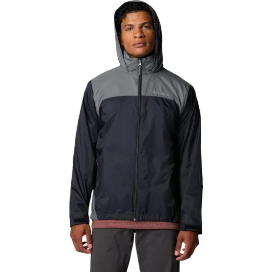Chaqueta Cortaviento Hombre Columbia Glennaker Lake Negra - Imagen 3