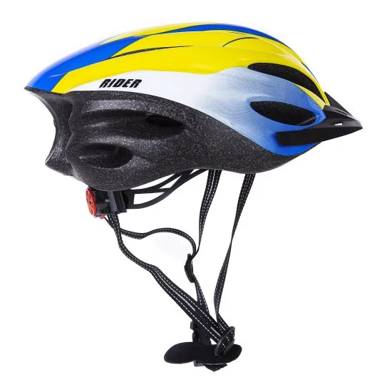 Casco Ciclismo Adulto Eco17 Ajustable Azul Rider - Imagen 3