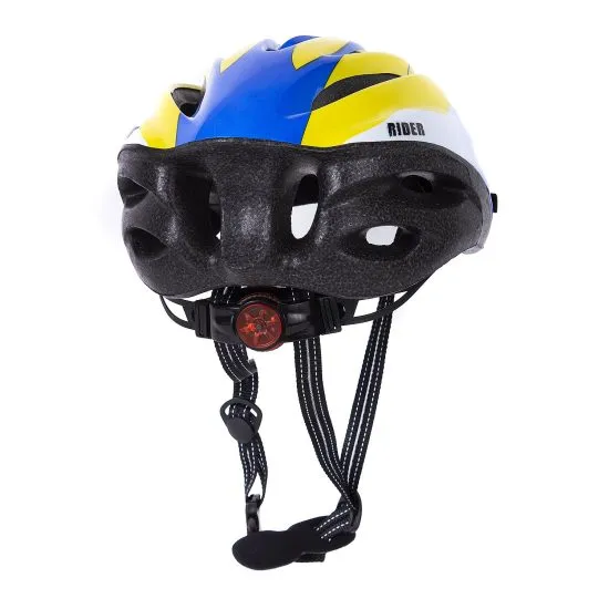 Casco Ciclismo Adulto Eco17 Ajustable Azul Rider - Imagen 4