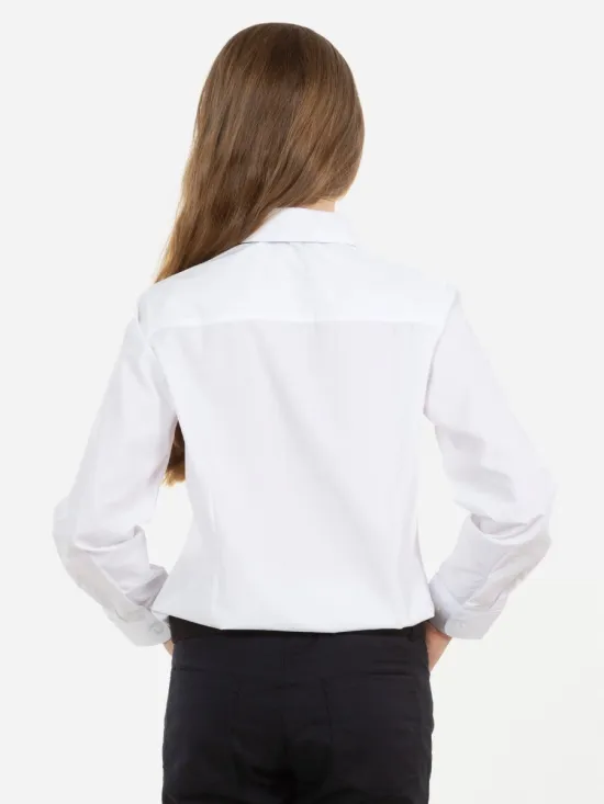 Camisa Escolar Niña Blanco Lumine Maui - Imagen 2