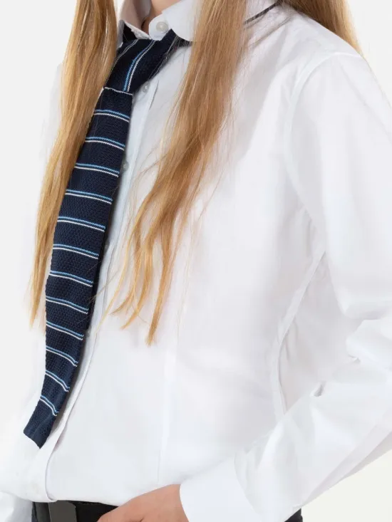 Camisa Escolar Niña Blanco Lumine Maui - Imagen 3