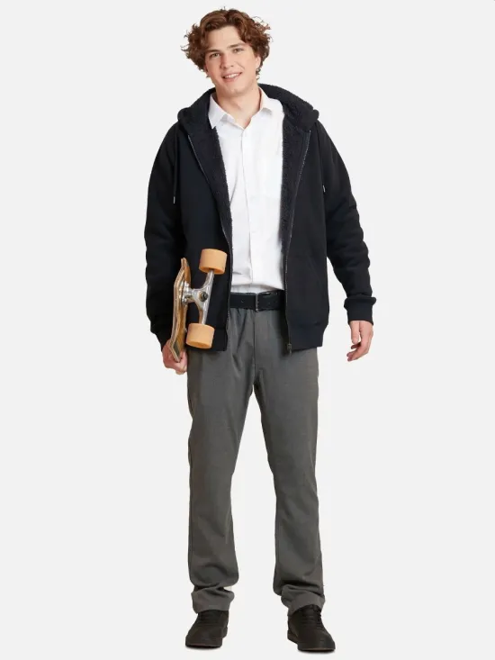 Poleron Escolar Micropolar Glacier Navy Maui - Imagen 4