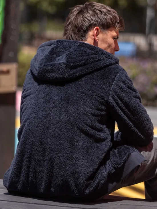 Poleron Escolar Chiporro Nordic Azul Maui - Imagen 6