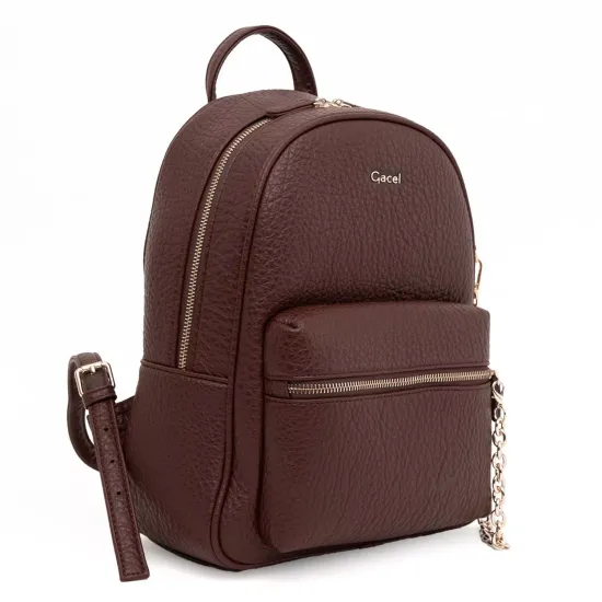 Mochila Graneado Chocolate CAR3519 Gacel - Imagen 3