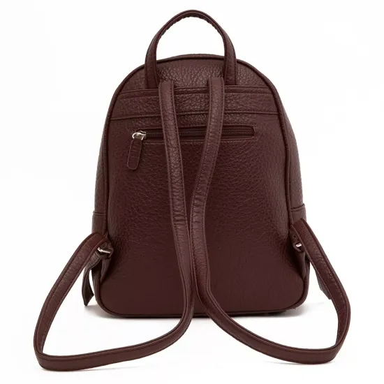 Mochila Graneado Chocolate CAR3519 Gacel - Imagen 4