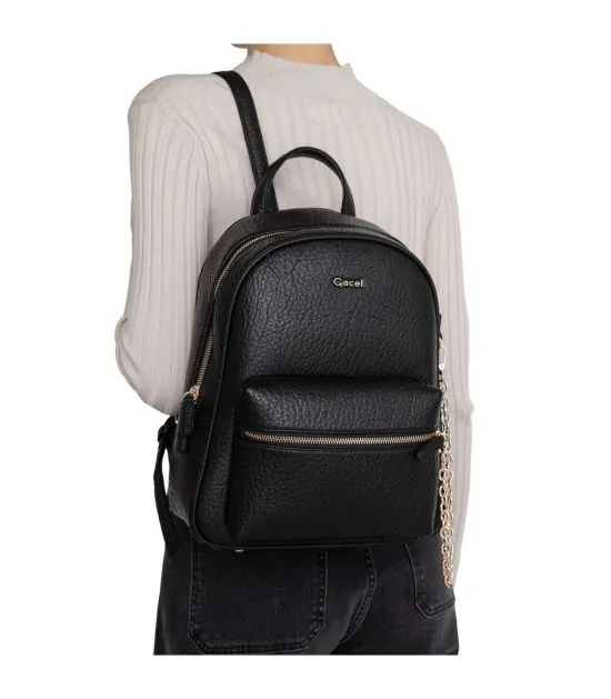 Mochila Graneado Negro CAR3518 Gacel - Imagen 3