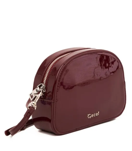 Cartera Verniz Burdeo CAR3449 Gacel - Imagen 2