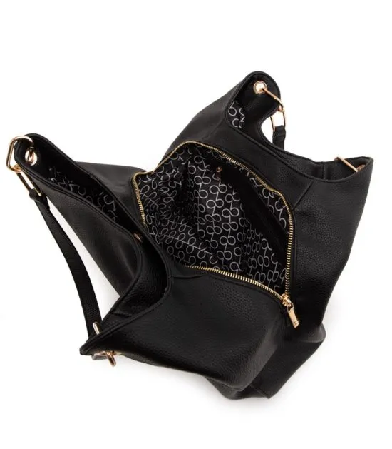 Cartera Graneado Negro CAR3466 Gacel - Imagen 3