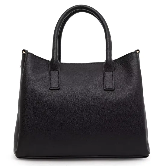 Cartera Dos Asas Negra Con Bandolera Gacel - Imagen 6