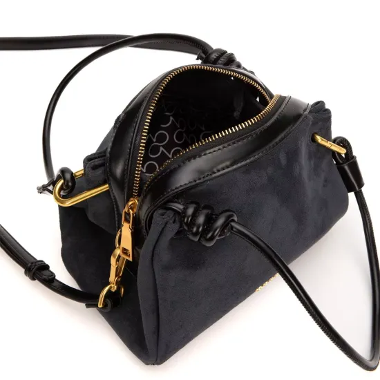 Cartera Pequeña Azul Dos Asas Con Bandolera Gacel - Imagen 6